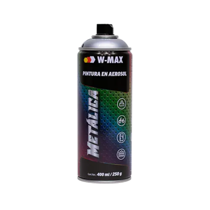 W-MAX PINTURA EN AEROSOL ALUMINIO 400ML