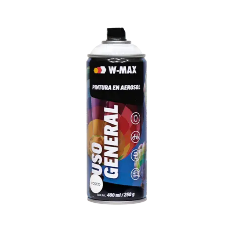 W-MAX PINTURA EN AEROSOL BLANCO MATE 400ML
